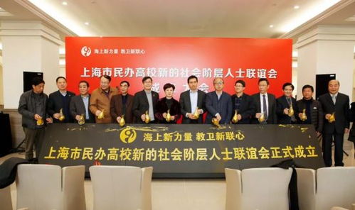上海市民辦高校新聯會正式成立